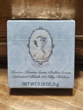 Flower Knows Swan Ballet Blush 03 Silky Ribbon